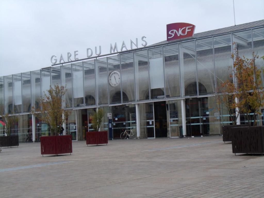 Agreable Duplex Gare Vila Le Mans Exterior foto